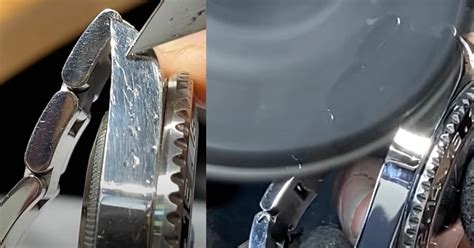 rolex watch crystal scratch removal|scratches on watch crystals.